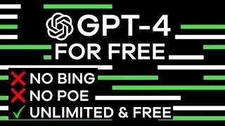 Get FREE Unlimited GPT-4 Access right NOW in under 1 minute! (❌ NO BING, ❌NO POE, ✅ REAL GPT-4)