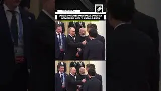 Candid moments at SCO Summit: PM Modi, Xi Jinping & Vladimir Putin share handshakes and laughter