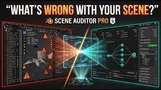 Scene Auditor Pro — Analyze, Clean & Optimize Blender Scenes Like a Studio Pipeline