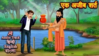 एक अजीब शर्त | A Strange Bet | Ek Ajeeb Shart #viralvideo #cartoon  #animation