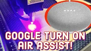 Longer Ray5 Air Assist Setup With Voice Control!