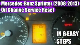 Mercedes-Benz / Dodge Sprinter / Vito (2008-2013) - Service light reset (Oil change service reset)