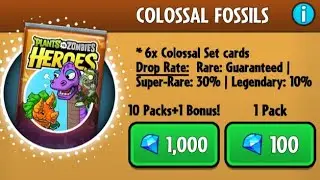 Opening 55 Colossal Fossil packs for Christmas I guess