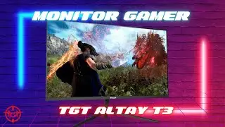 MONITOR GAMER TGT ALTAY T3 165HZ 1MS - UNBOXING