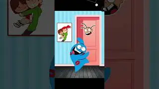 POV Who Madame Foster Bloo is jealous of❓| Foster's Home for Imaginary Friends | Bloo | Mac #shorts