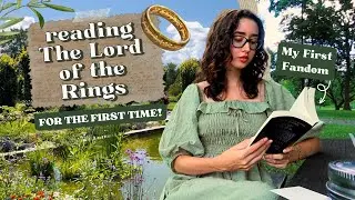 Reading The Lord of the Rings for the First Time 🌿READING VLOG