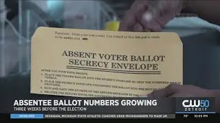 Absentee Ballot Numbers On The Rise In Michigan