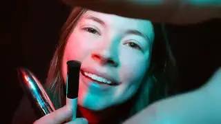 ASMR Mascara and Lip Gloss Pumping With Plucking and Mouth Sounds
