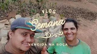VLOG SEMANA VENCIDA NA ROÇA.