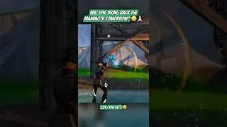 Will epic bring it back? 🤔 #fortnite #fortniteclips #fortniteshorts #shorts #gaming #fortnitebr