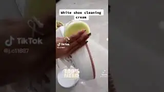 White Shoe & Surface Cleaning Cream