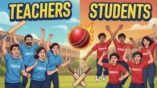 Teachers vs Students: The Ultimate Cricket Showdown!