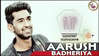 R.I.P AARUSH || OFFICIAL VIDEO || SHAKTI LOHAT || 1 NUMBER DESI RAPPER || 2018 ||