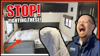 Easy and CHEAP RV Bedding Camping Hack!!