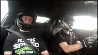 Renntaxi fahrt mit Philip Geipel Lausitzring Audi R8 ADAC GT Masters [HD]