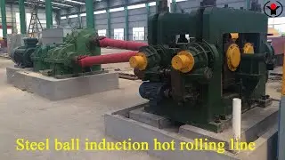 Steel Ball Hot Rolling Forging Furnace #steelballrolling #furance #supplier