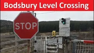 Bodsbury Level Crossing *Extra footage* - West Coast Main Line - Elvanfoot, South Lanarkshire