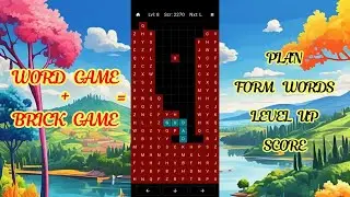 Word Brick Game Trailer (Gameplay, Words Formation, Strategy) #wordchallenge #wordgame #wordpuzzle