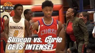 Kansas State Commit DaJuan Gordon CRAZY PUTBACK DUNKS! Simeon vs  Curie GETS INTENSE!