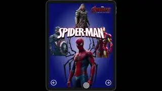 3D Avengers UI in Figma &ndash; Epic Interface Design! #figma #uidesign