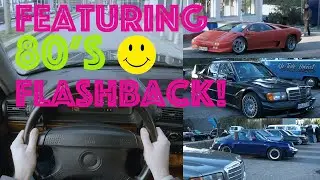 BMW E32 730i V8 1993 - POV HD Driving Impression / Top Sound