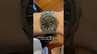 AP Royal Oak 15510st: Green or Blue Dial? 😍 (JZO's Favorite)