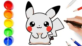 Let&rsquo;s Draw Pikachu! ⚡🐭 | Easy Pikachu Drawing for Kids | Yup Yup Go