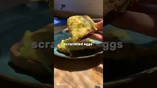 Michelin Star scrambled eggs 👌