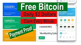 FREE BITCOIN CLAIM EVERY MINUTE | Free Bitcoin Mining Sites Without Investment 2020