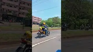 Ruas de CDE em moto Paraguay