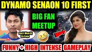 Dynamo Season 10 First Meetup & Pan Fight High Level Intense Gameplay  #PUBGMOBILE