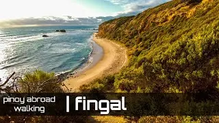 Coastal Walking On Boag Rock Through Gunnamatta To Fingal Beach, Australia | ASMR Nature Ocean Waves
