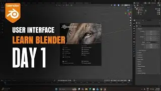 Blender Beginner Tutorial 2026 | Chapter 1 Blender User Interface & Basics (Hindi)