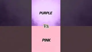 purple vs pink color competition #choose#fashion#pink#purple   #pinkvspurple #fashionaccessories