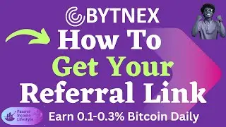 Bytnex - How To Get Your Referral Link