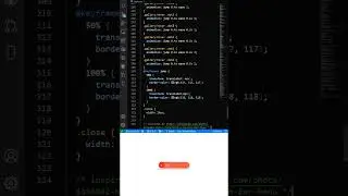 Day: 10/75 Code Practice Challange | Popup Navigation Bar | #coding #braincoder #css #html