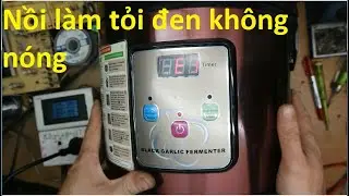 Sửa nồi làm tỏi đen không nóng