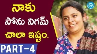 Singer Sai Shivani Exclusive Interview Part #4 || Melodies And Memories
