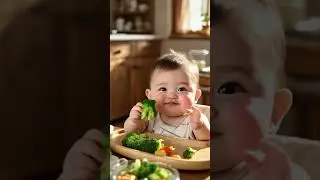 Adorable Babies Eating Fruits & Veggies 🥰 Healthy & Happy Baby Moments