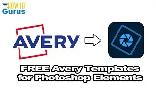 How to Use Avery Label FREE Templates in Photoshop Elements