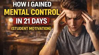 How I Gained Mental Control in 21 Days (Student Motivation)