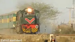 Fastest HBU 20- 8038 Pulling 17 up Millat Express // Zahid Hameed //