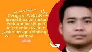 Design of Website-based Subcontractor Performance Report Info System w/ Design Thinking Method