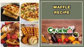 WAFFLE RECIPE - Let's have breakfast | EASY AND SIMPLE RECIPE #waffle  #wafflerecipe #cookingee