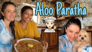 Gudiya Ne Banaya Special Aloo Paratha 😍🙆🏻‍♀️ | Shweta Thakur | Aapki Sweety | @YourfairyShweta 