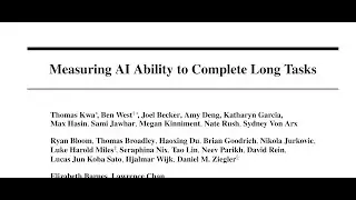 Measuring AI Ability to Complete Long Tasks