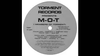 Members Of Torment (Waxxhead) - Subject 1 (Distort Mix) - Torment Records&nbsp;&lrm;TOR7