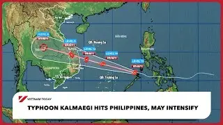 Тайфун &laquo;Калмэги&raquo; обрушился на Филиппины и может усилиться | Vietnam Today