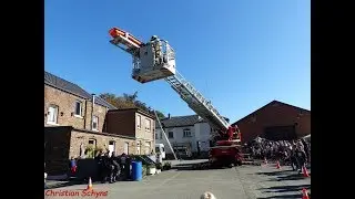 Evacuation aérienne - PO des Pompiers de Limbourg 2018