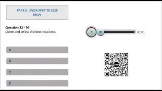 AUDIO PART 3 | TEST 3 AVDR SPKT T5 - 2025 | MSVY | AVDRSPKT #AVDR #AVDRSPKT #AVDRUTE